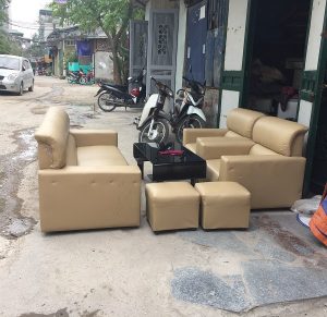 bộ sofa da cao cấp