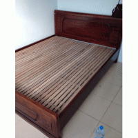 giường gỗ dổi
