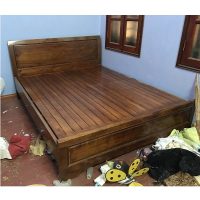 giường gỗ lát