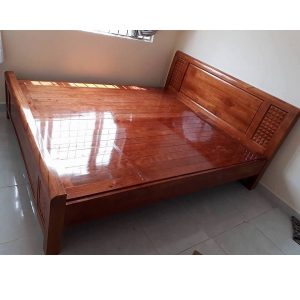 thanh lý giường gỗ xoan đào rát phản